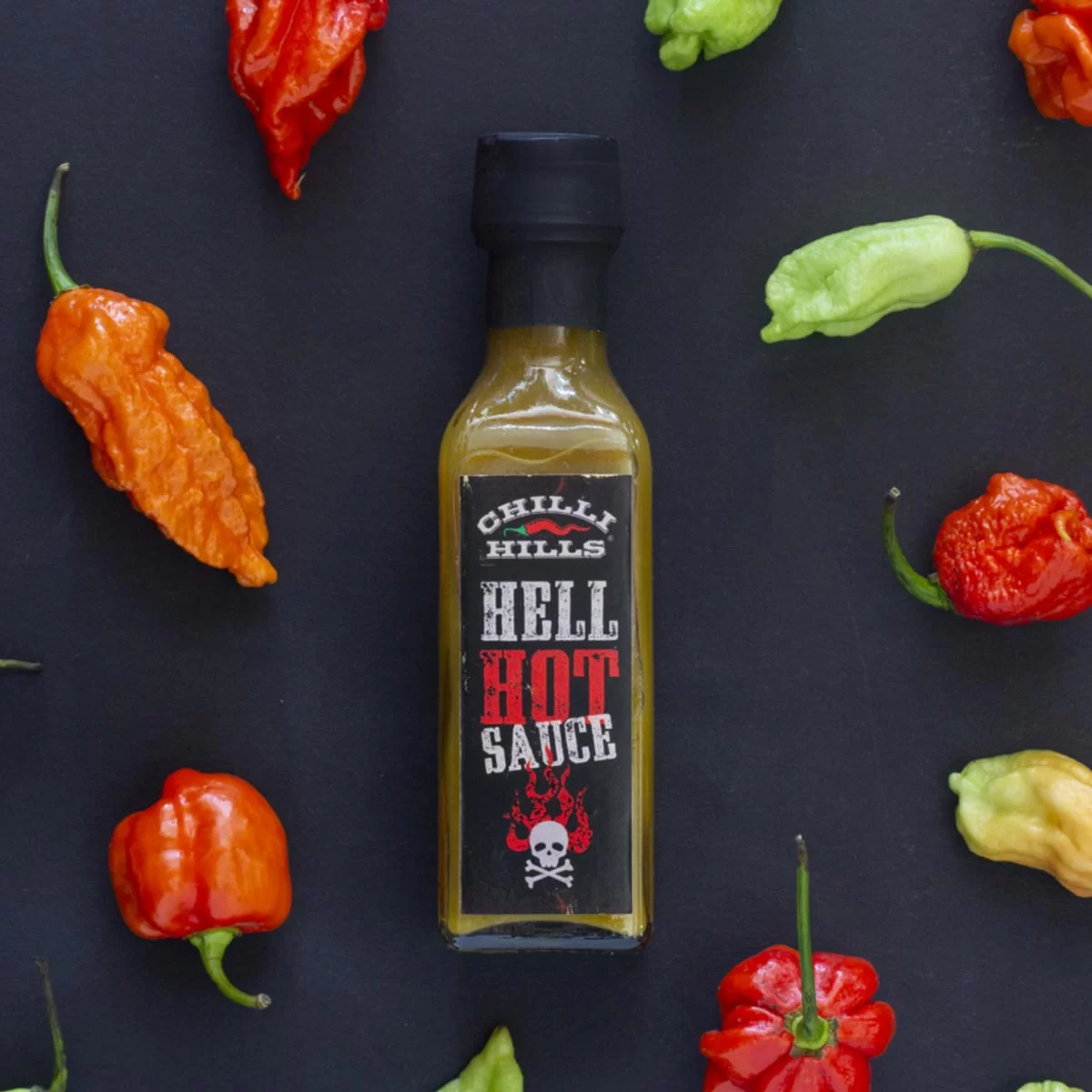 Sos picant Hell Hot cu ardei iute fermentat – Chilli Hills [3]
