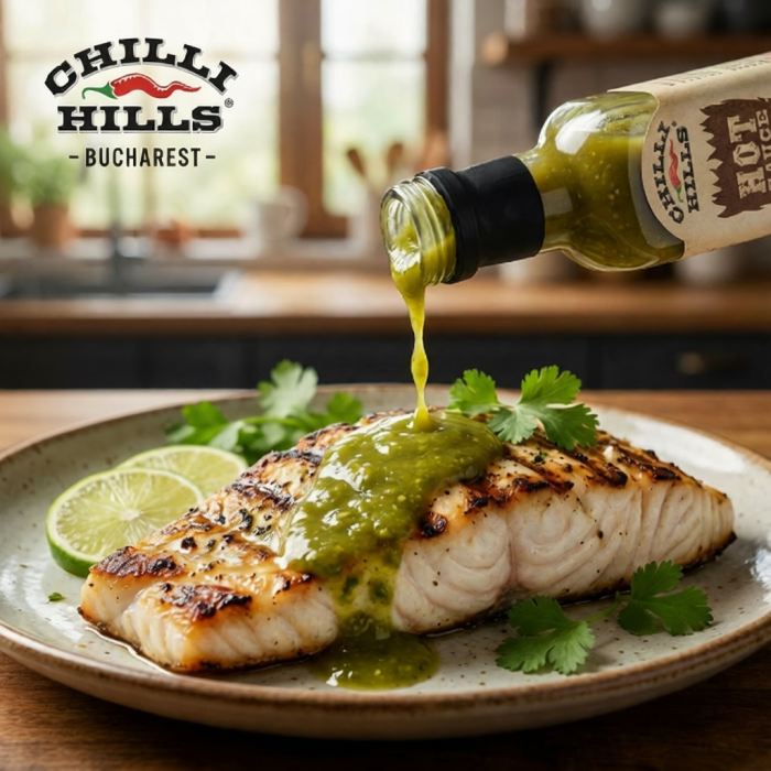 Sos picant Jalapeño Lime cu ardei verzi și lime proaspăt – Chilli Hills [3]