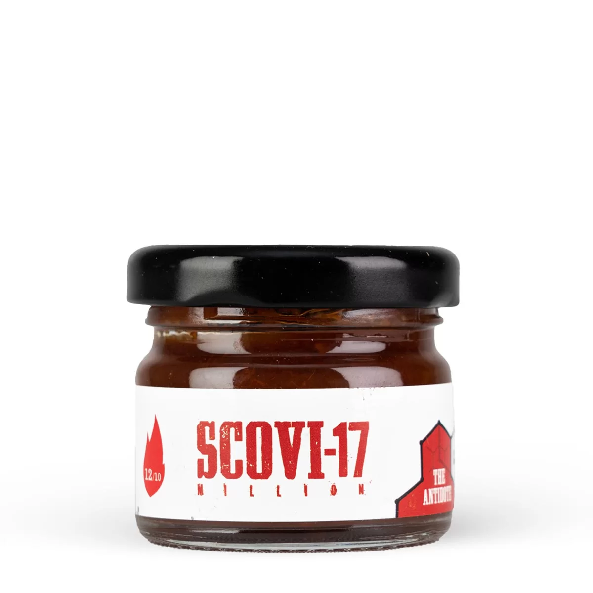 Sos picant Super Hot Scovi-17 cu ardei Carolina Reaper – Chilli Hills [1]