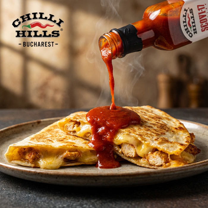 Sos picant Super Hot Scovi-17 cu ardei Carolina Reaper – Chilli Hills [3]