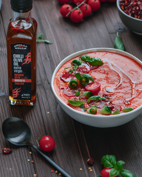 Ulei de măsline infuzat cu ardei Bird’s Eye – Chilli Hills [3]