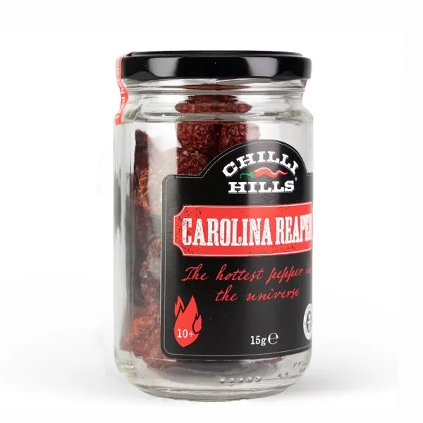 Ardei Carolina Reaper uscați, cei mai iuți din lume – Chilli Hills [1]