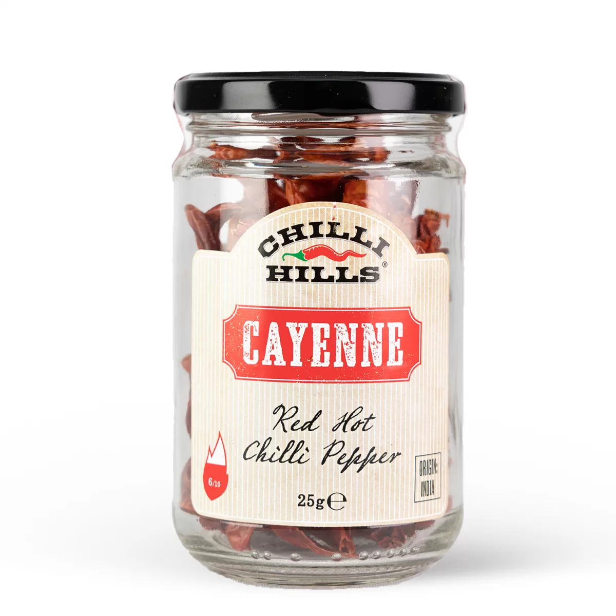 Ardei iute uscat - Ardei Cayenne uscați, iuțeală medie – Chilli Hills