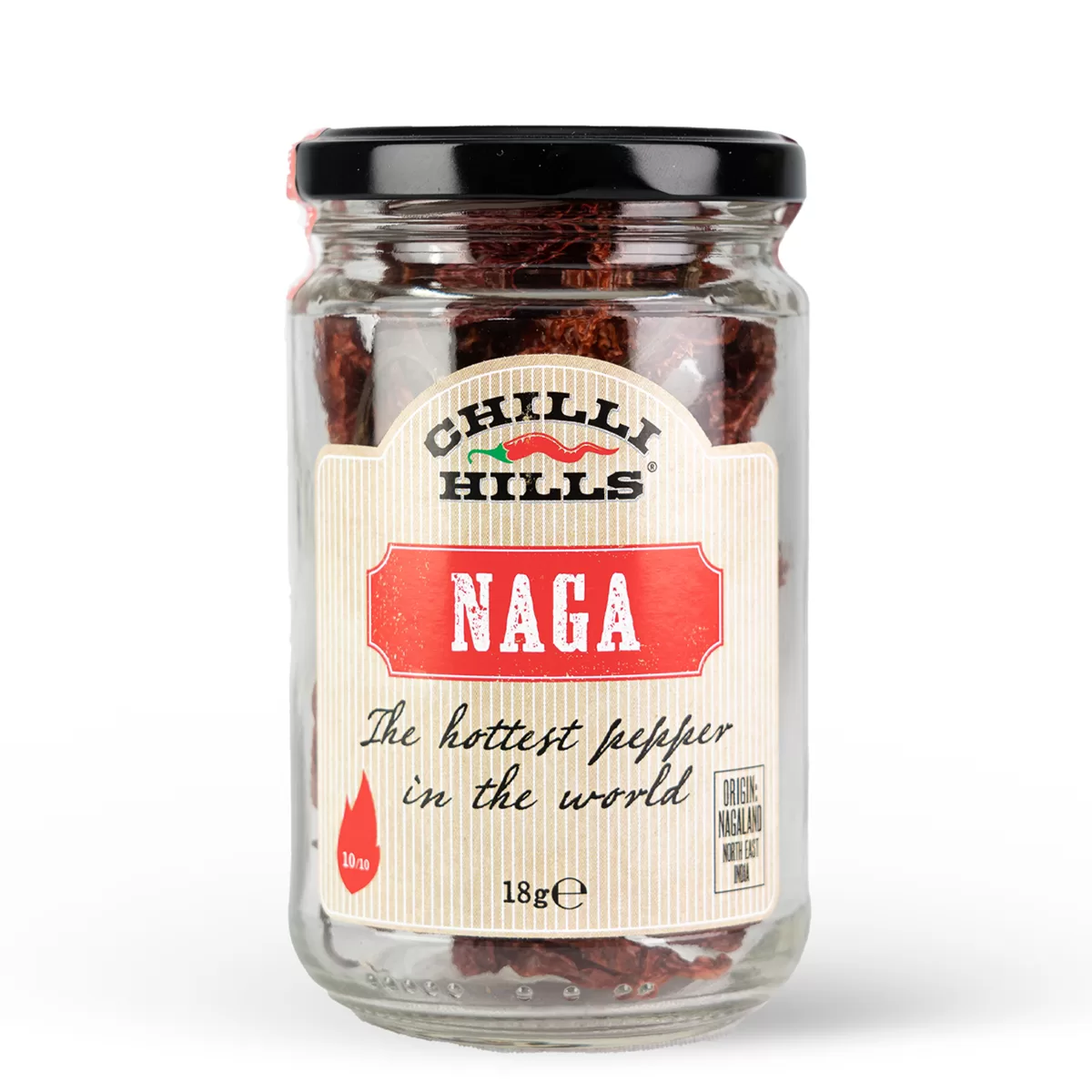 Ardei iute uscat - Ardei Naga (Bhut Jolokia) uscați – Chilli Hills