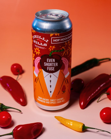 Doză bere Short Fuse – Sour Cherry Habanero Ale Hop Hooligans [1]