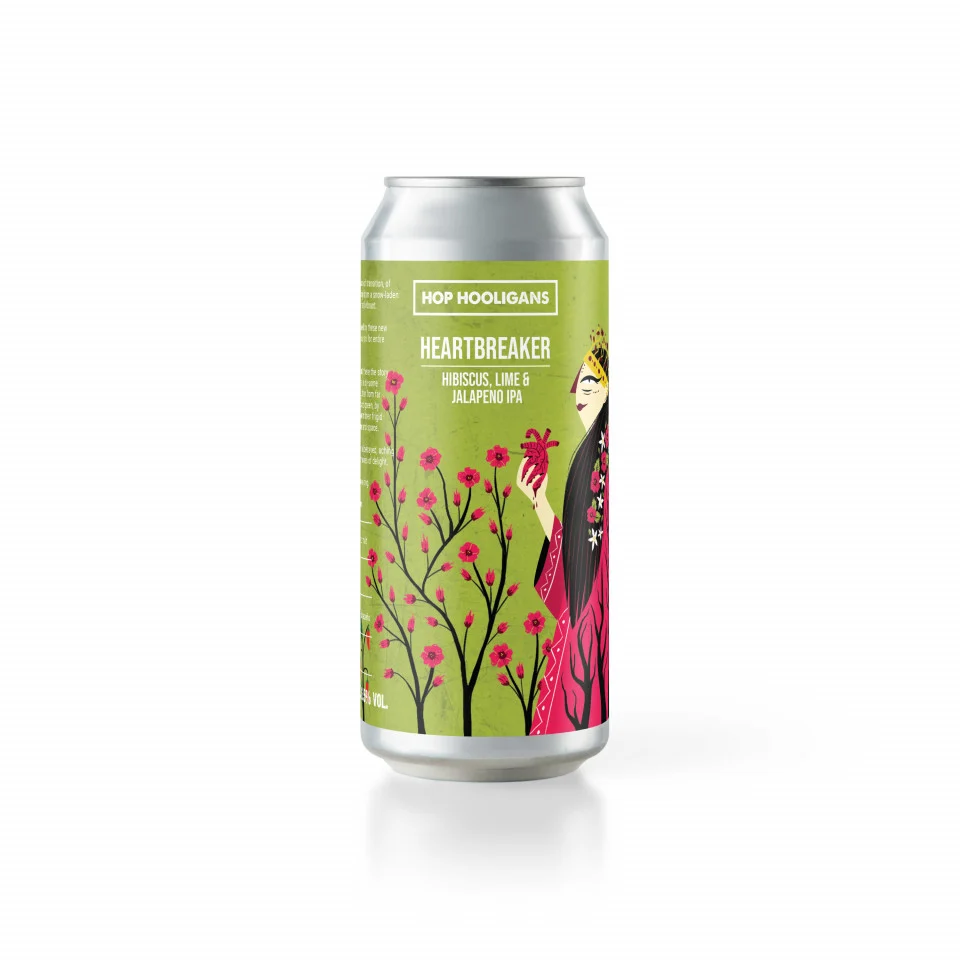 Bere artizanala - bere artizanala ipa cu chilli hibiscus si lime heartbreaker craft beer picanta