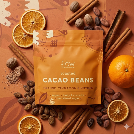 Boabe de cacao coapte cu Portocale și Scorțișoară – Flow Cacao [1]