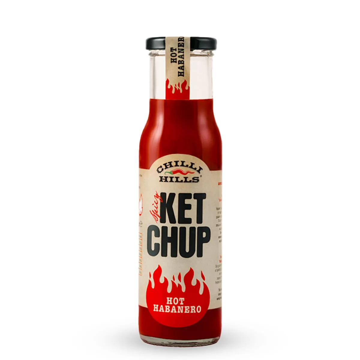 Sos barbeque - Ketchup artizanal picant Chilli Hills – produs natural cu ardei iute