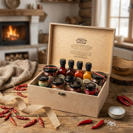 Pandora Chilli Box – cutie cadou cu selecție variată de produse picante – Chilli Hills [2]