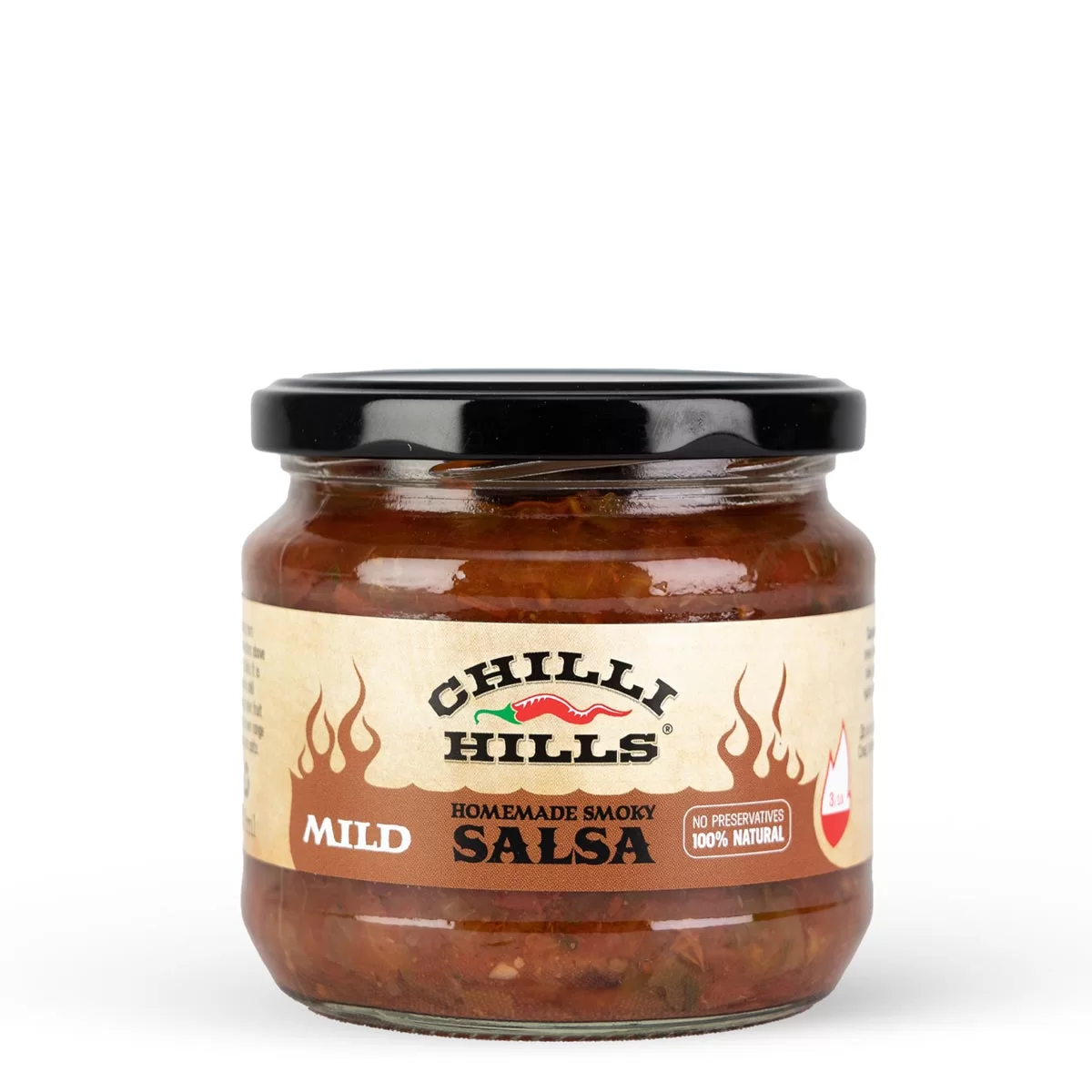 Sos Salsa - Salsa afumată ușor picantă cu roșii și ardei copți – Chilli Hills