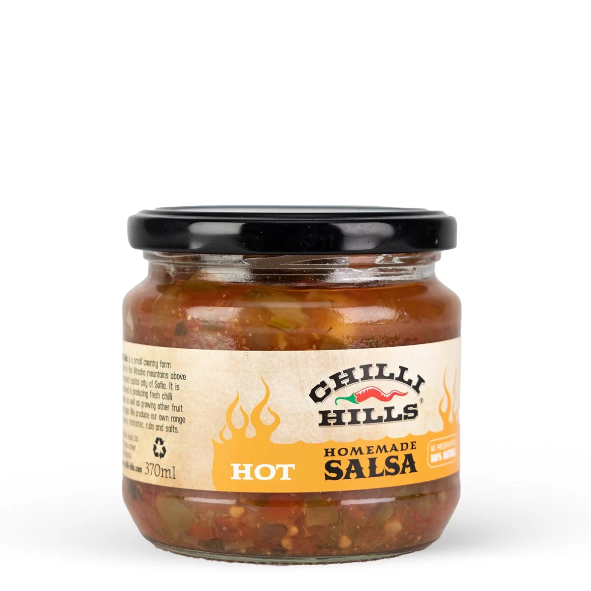 Salsa Picantă clasică cu roșii, ceapă și ardei iute – Chilli Hills [1]