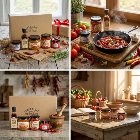 Set cadou Hot cu produse picante artizanale – Chilli Hills [3]