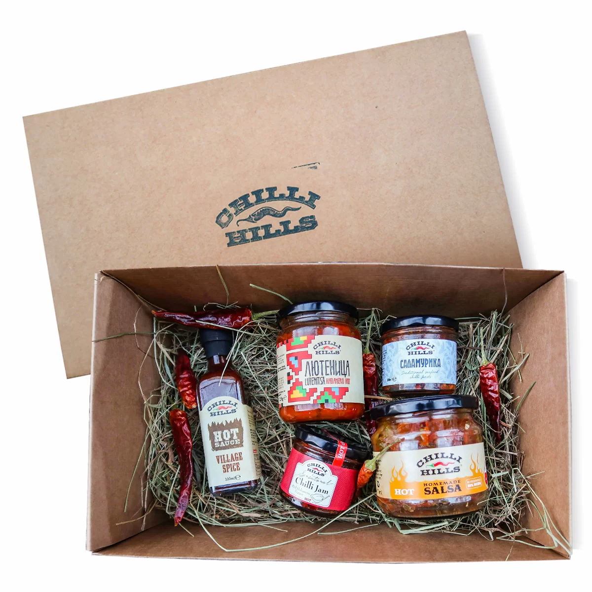 Seturi Cadou - Set cadou Hot cu produse picante artizanale – Chilli Hills
