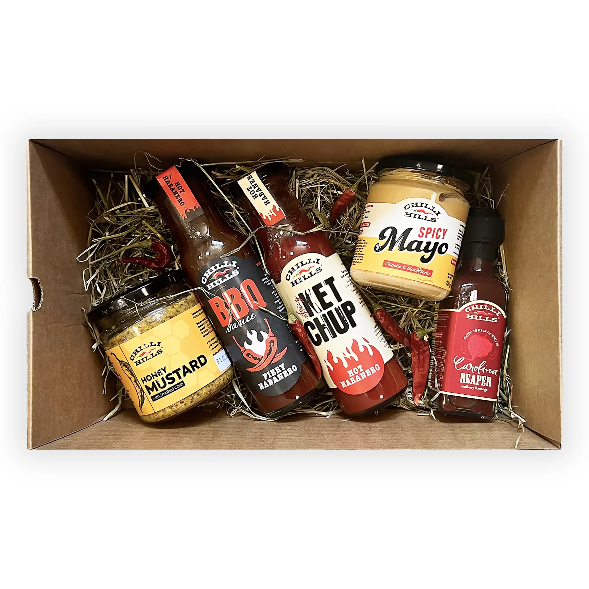 Seturi Cadou - Set Premium HOT BBQ – pachet de grătar cu gust intens – Chilli Hills