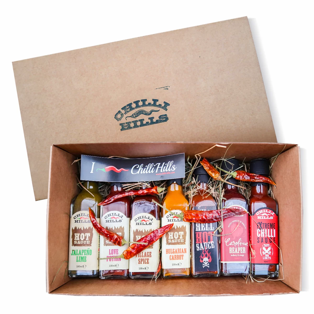 Seturi Cadou - Set XL cu sosuri picante artizanale – Chilli Hills