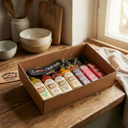 Set XL cu sosuri picante artizanale – Chilli Hills [1]