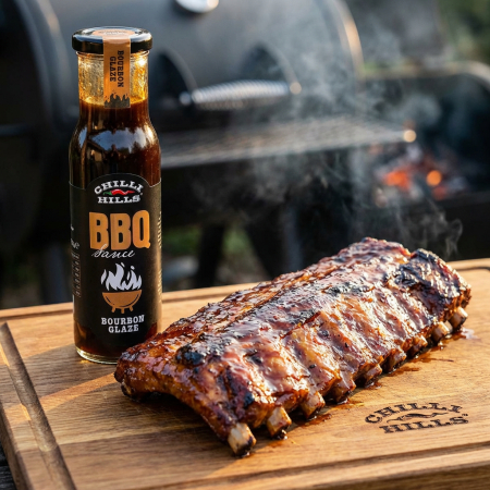 Sos BBQ Bourbon Glaze cu note dulci și afumate – Chilli Hills [2]