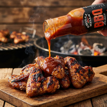 Sos BBQ picant cu Habanero și arome afumate – Chilli Hills [2]