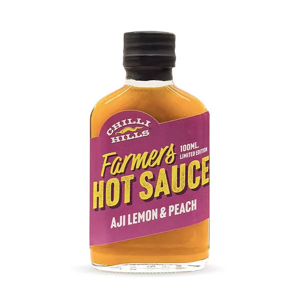 Sosuri Picante - Sos picant Farmers cu ardei Aji Lemon și piersici – Chilli Hills
