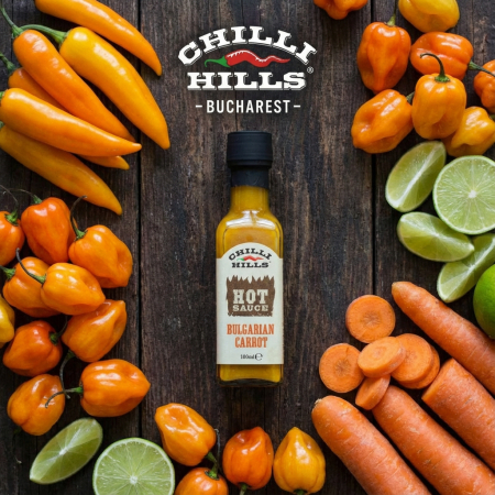 Sos picant Bulgarian Carrot cu ardei portocalii iuți – Chilli Hills [1]