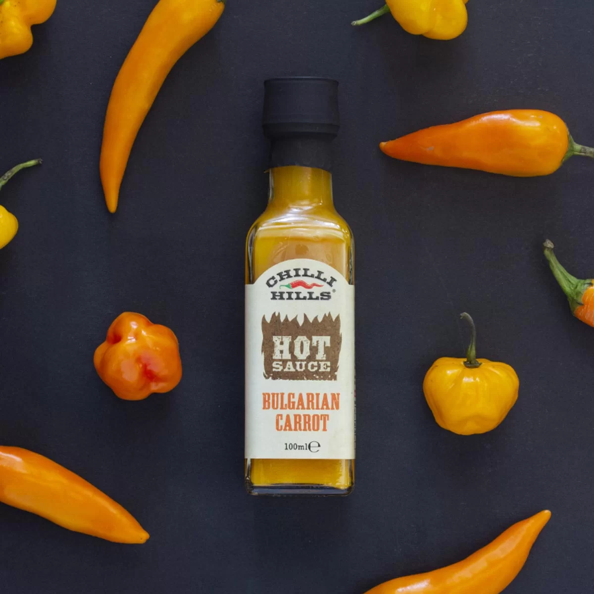 Sos picant Bulgarian Carrot cu ardei portocalii iuți – Chilli Hills [1]