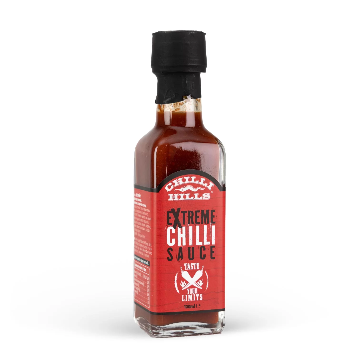 Sos picant Extreme Chilli cu ardei iute roșu și oțet din cidru – Chilli Hills [1]