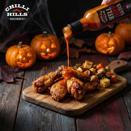 Sos picant Hell Hot cu ardei iute fermentat – Chilli Hills [2]