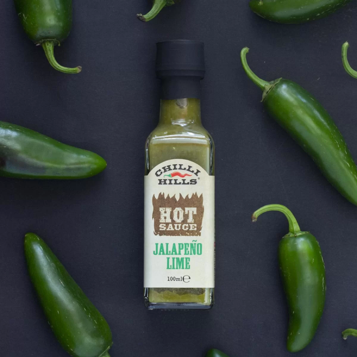 Sos picant Jalapeño Lime cu ardei verzi și lime proaspăt – Chilli Hills [1]
