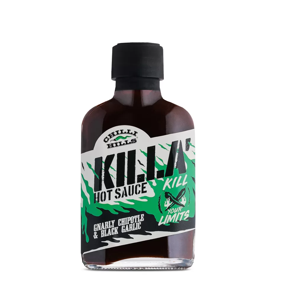 Sosuri Picante - Sos picant fermentat Chipotle & Black Garlic cu usturoi negru și ardei afumat – Chilli Hills