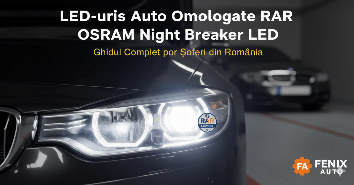 LED-uri Auto Omologate RAR în România: Tot ce trebuie să știi despre gama OSRAM Night Breaker LED