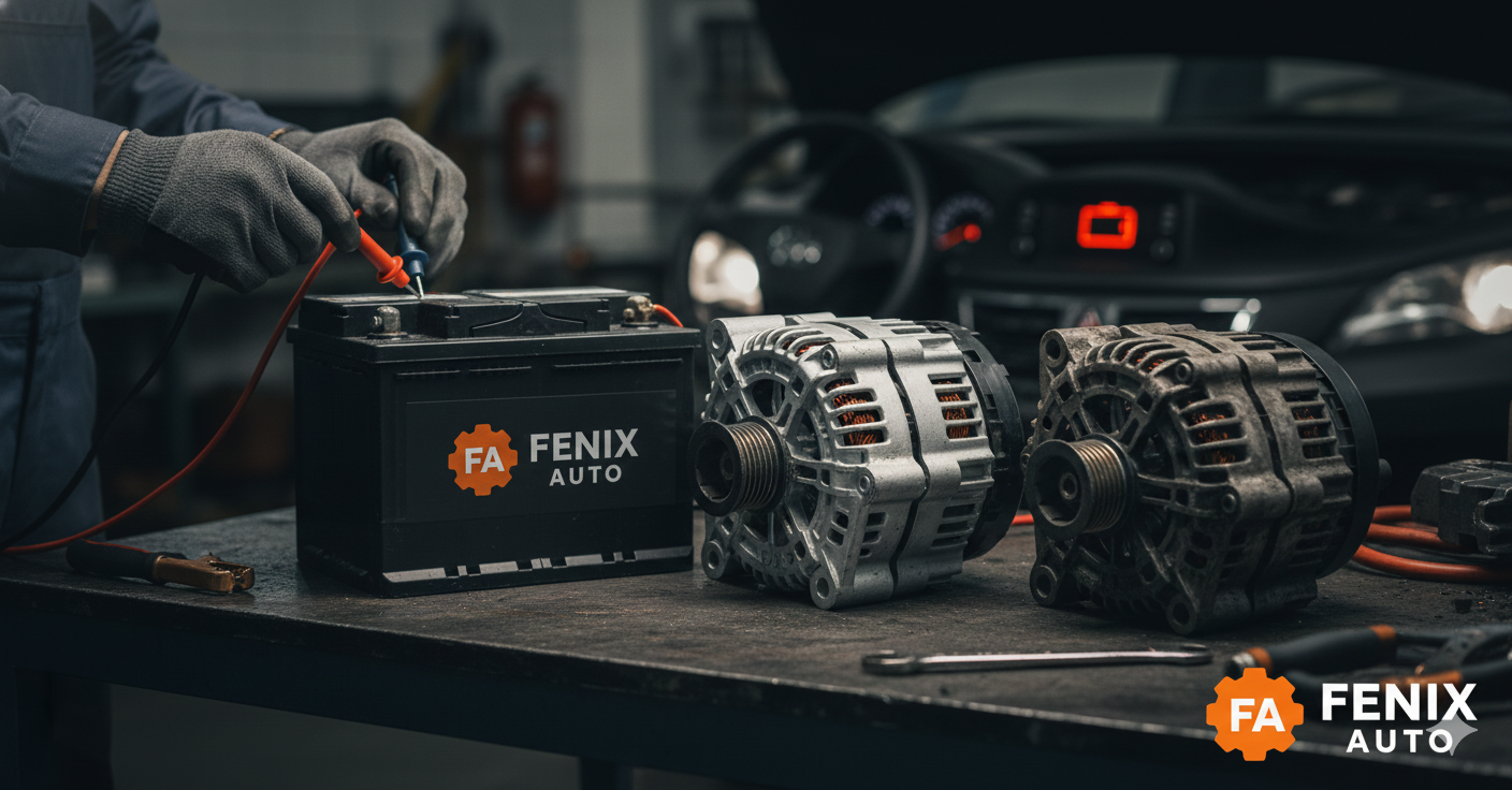 🔋 Probleme la Pornire: De Vină este Bateria Sau Alternatorul? Ghid de Diagnostic Rapid