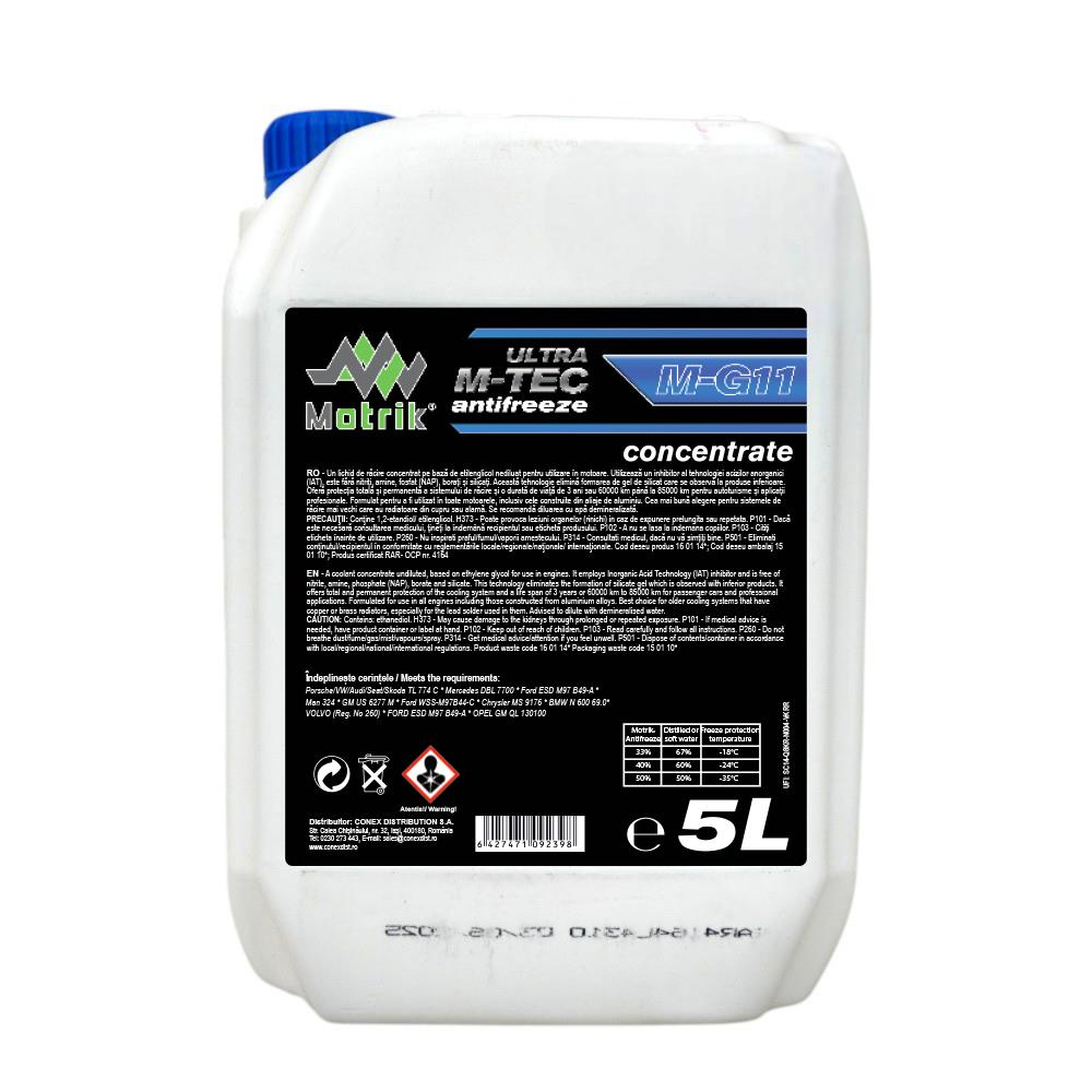 Antigel Concentrat MOTRIK Ultra M-TEC G11 – 5L [2]