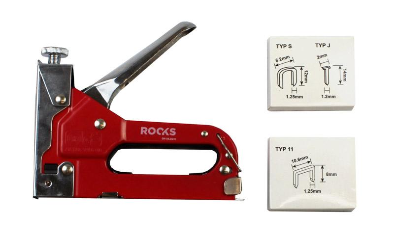 Capsator manual 3în1 cu capse 1500 buc ROCKS - OK-06.0031 [2]