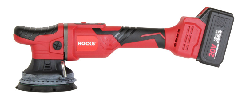 Mașină de lustruit orbitală DUAL-ACTION 20V AQ-ONE 125 mm, 2100-5000 rot/min, set cu acumulator 4 Ah [2]