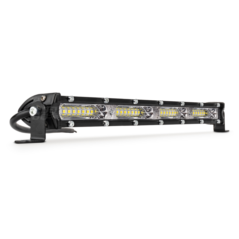 Proiector LED BAR model "SLIM" pentru Off-Road, ATV, SSV, putere 108W, culoare 6500K, tensiune 9-36V, dimensiuni 340 x 27 x 43 mm [1]