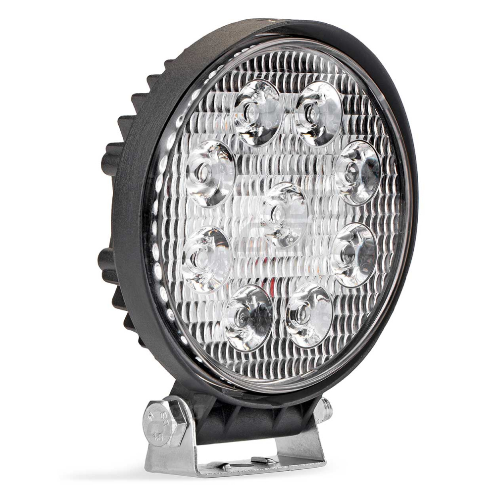 Proiector LED pentru Off-Road, ATV, SSV,  culoare 6500K, LED FLOOD, 27W, tensiune 9 - 36V, diametru Ø110 mm [1]