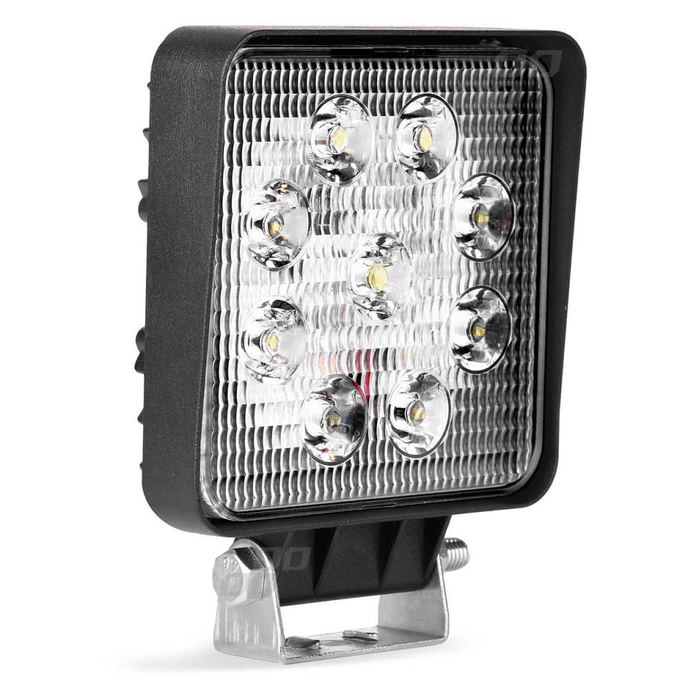 Proiector LED pentru Off-Road, ATV, SSV,  culoare 6500K, LED FLOOD,, tensiune 9 - 36V, dimensiune, 110 x 110 mm [1]