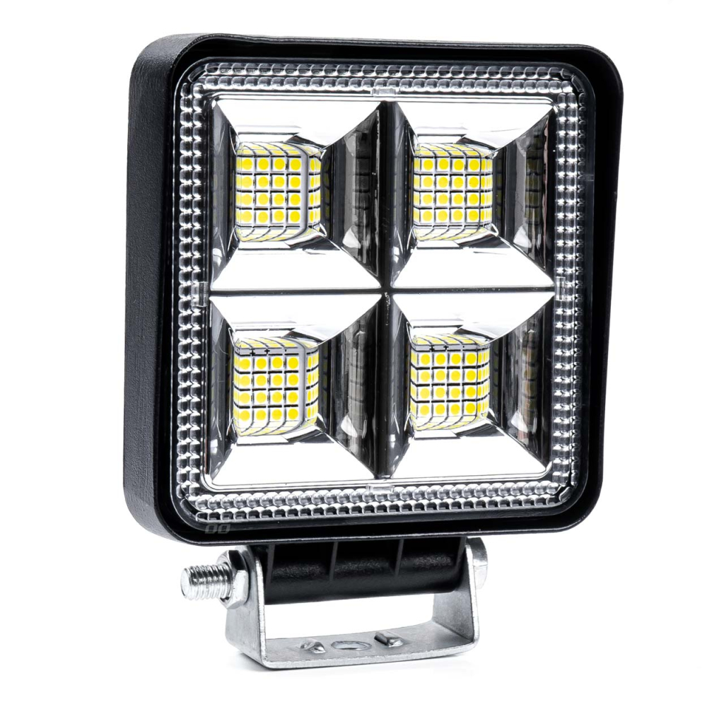 Proiector LED pentru Off-Road, ATV, SSV, putere 192W, culoare 6500K, tensiune 9-36V, dimensiuni 110 x 110 x 35 mm [1]