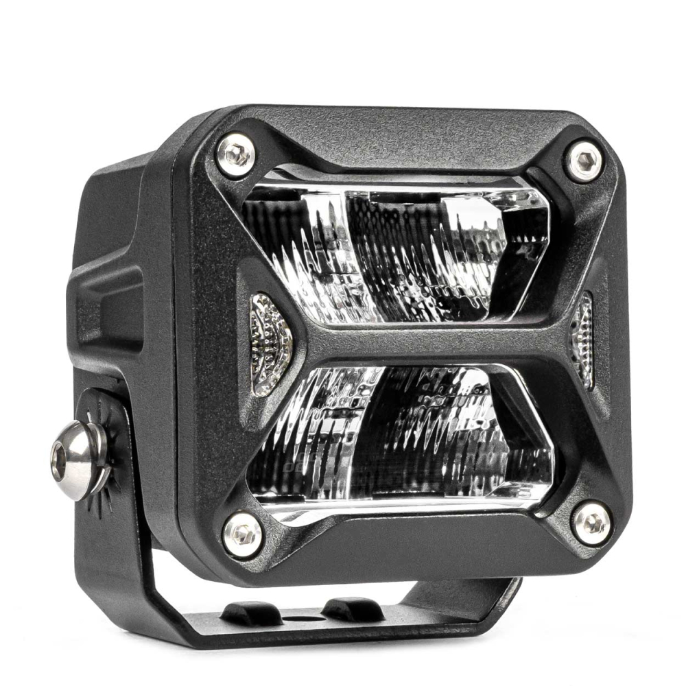 Proiector LED "PRO SERIES" cu doua functii pentru Off-Road, ATV, SSV, putere 18W, 1800lm, culoare 6000K, tensiune 10-30V, dimensiuni 82 x 78 x 76 mm [1]
