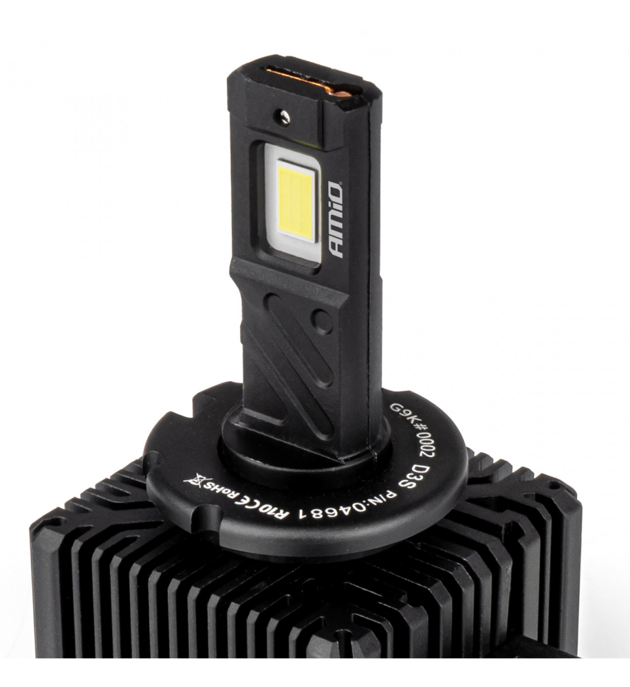 Set 2 Becuri LED D3S AMIO 170W Ultra Power, 6500K, Conversie Xenon la LED, Plug & Play [4]