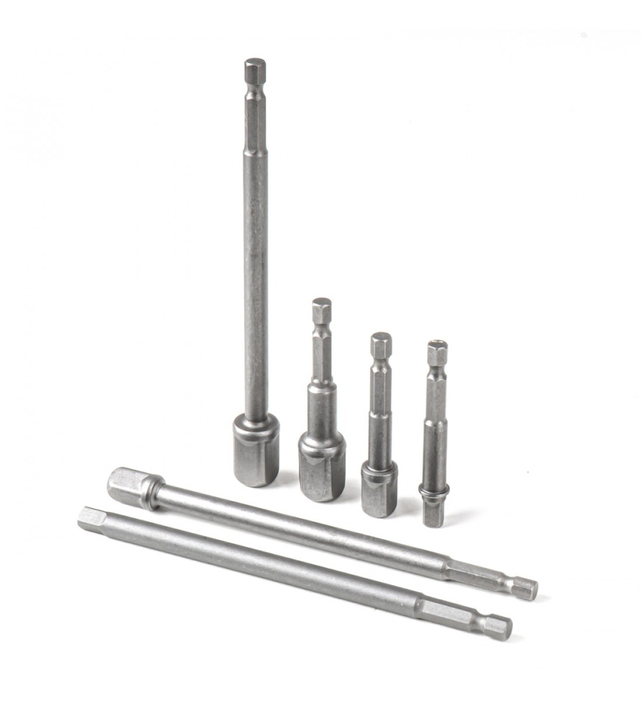 SET 3 ADAPTOARE PENTRU TUBULARE AMIO, HEX 1/4" LA PATRAT 1/4", 3/8", 1/2" [3]
