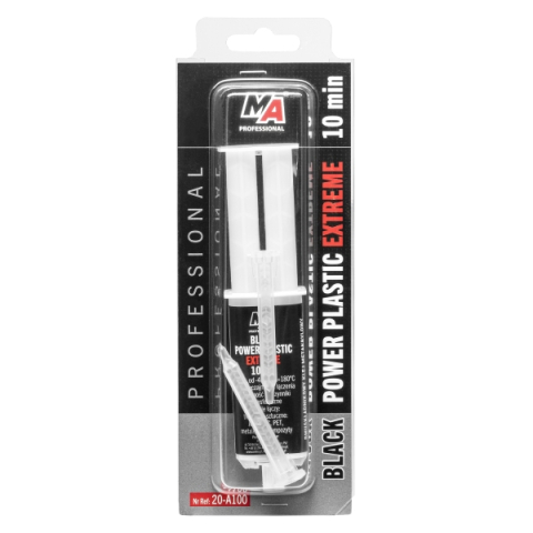 Adezivi Auto - Adeziv Structural Metacrilat Power Plastic Extreme Negru - 25ml