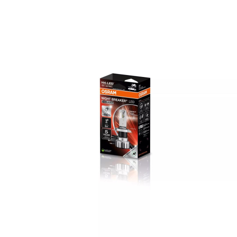 LED-uri Auto Omologate RAR - Bec LED Auto OSRAM NIGHT BREAKER H4-LED SMART 6000K, 12V, 1 bucată