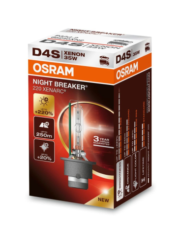 Becuri xenon - Bec xenon OSRAM Xenarc Night Breaker 220 D4S 35W, 1 buc