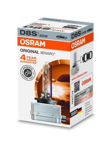 Becuri Auto - Bec xenon OSRAM Xenarc Original D8S 25W, 1 buc
