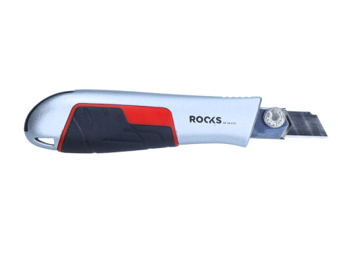 Cutter metalic cu lamă ruptibilă 18mm ROCKS, 5 lame - OK-06.0115 [2]