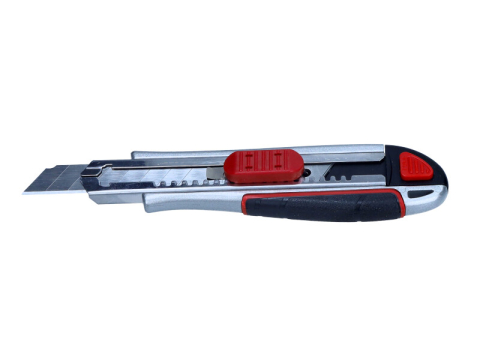 Cutter metalic cu lamă ruptibilă 18mm ROCKS, 5 lame - OK-06.0115 [1]