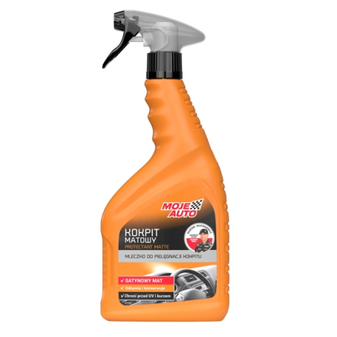 Solutii Curatare Auto - Lapte bord mat Moje Auto Protectant Matte 750 ml