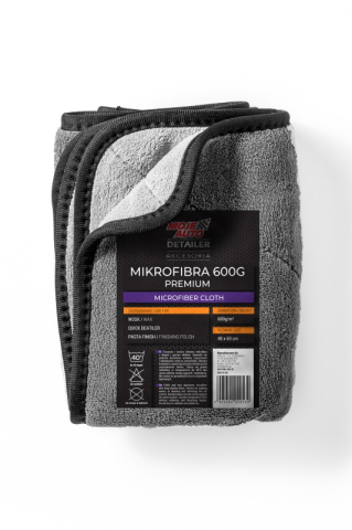 Detailing Auto - Moje Auto Microfiber Cloth 600 GSM 60x40 cm - Laveta Microfibra Premium