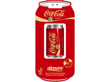 Odorizant Masina - ODORIZANT AUTO, CUTIE DE SIFON 3D, VANILIE COCA-COLA